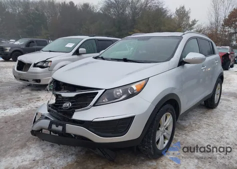 2013 Kia Sportage Lx from USA, damaged, VIN KNDPB3A28D7360530